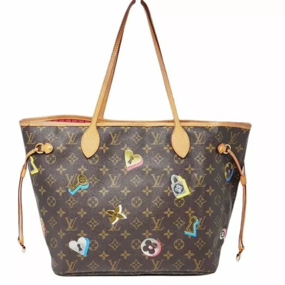 100% Authentic Louis Vuitton Neverfull MM Monogram Limited Edition 1215-081925 - Picture 1 of 15